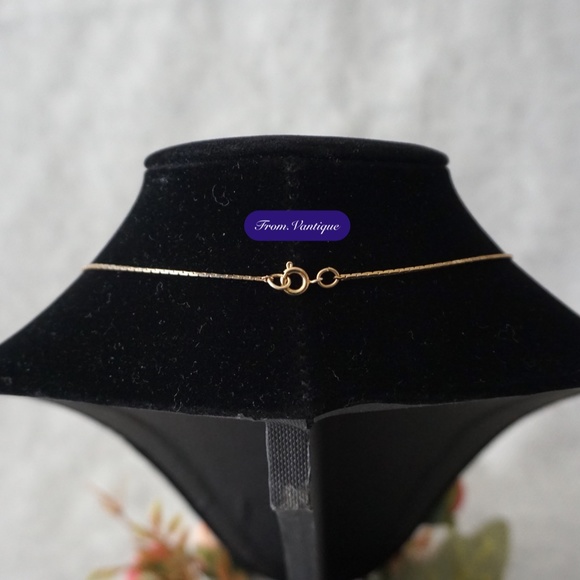 🏵️ VINTAGE Chinese Style Pendant with Gold Necklace 📿 - Picture 3 of 4